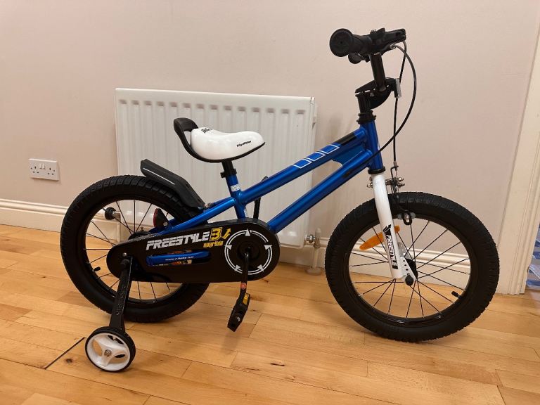 Kids Freestyle 3 Bike Metallic Blue 16 Inch Wheels