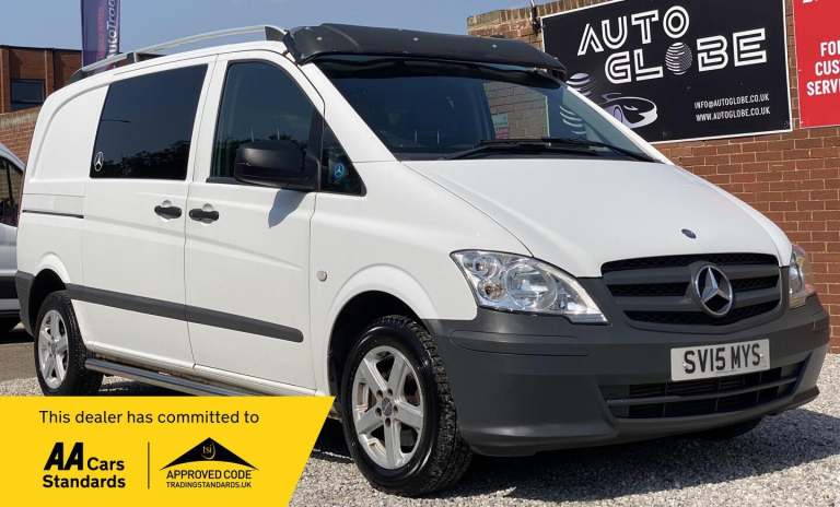 2015 Mercedes-Benz Vito 2.1 113 CDi Dualiner L1 5dr PANEL VAN Diesel Manual