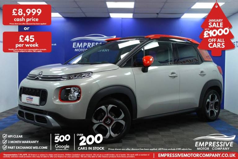 2017 67 CITROEN C3 AIRCROSS 1.6 BLUEHDI FLAIR SUV 5DR DIESEL MANUAL EURO 6 (100 