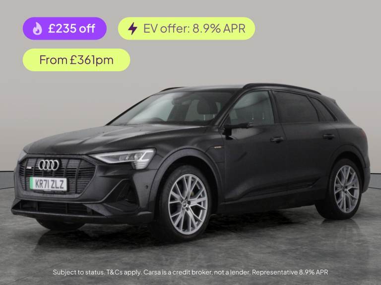 2022 Audi e-tron 50 Black Edition SUV 5dr Electric Auto quattro 71.2kWh (11kW Charger) (313  Suv ...