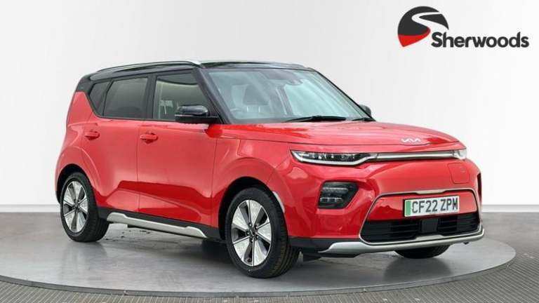 2022 Kia Soul 64kWh Maxx SUV 5dr Electric Auto (201 bhp) Automatic Hatchback Electric Automatic