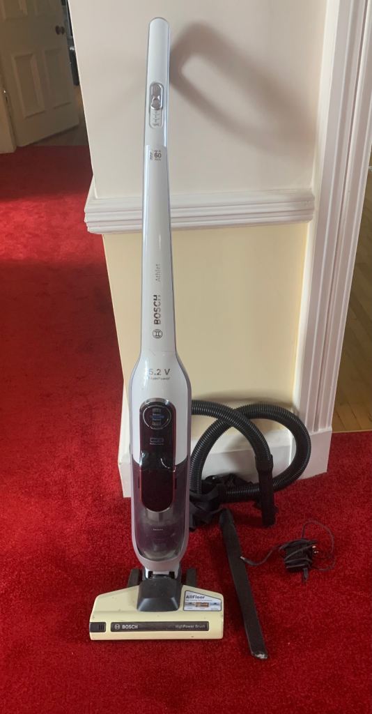 Bosch Athlet Cordless Vacuum Cleaner – White