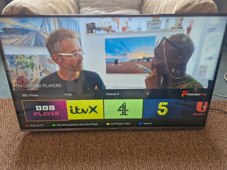 Panasonic 4k smart tv with Google Assistant 