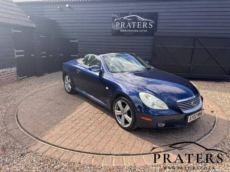 2002 Lexus SC 430 4.3 2dr Auto CONVERTIBLE PETROL Automatic