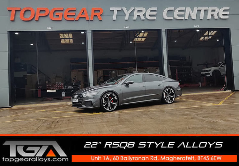 22" RSQ8 Style Alloy Wheels & Tyres