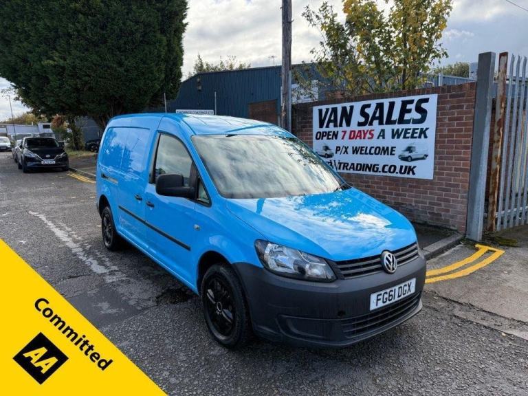 2011 61 VOLKSWAGEN CADDY MAXI 1.6 TDI C20 MAXI PANEL VAN 5DR DIESEL MANUAL FWD (