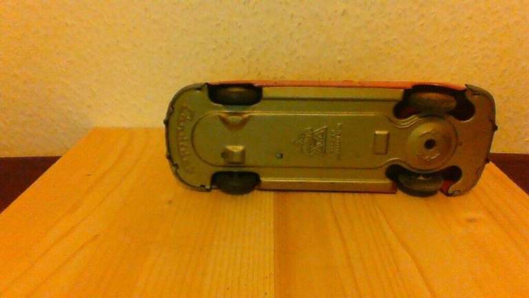 ARNOLD TIN PLATE FIRE CHIEF CAR AMERICAN ZONE GERMANY