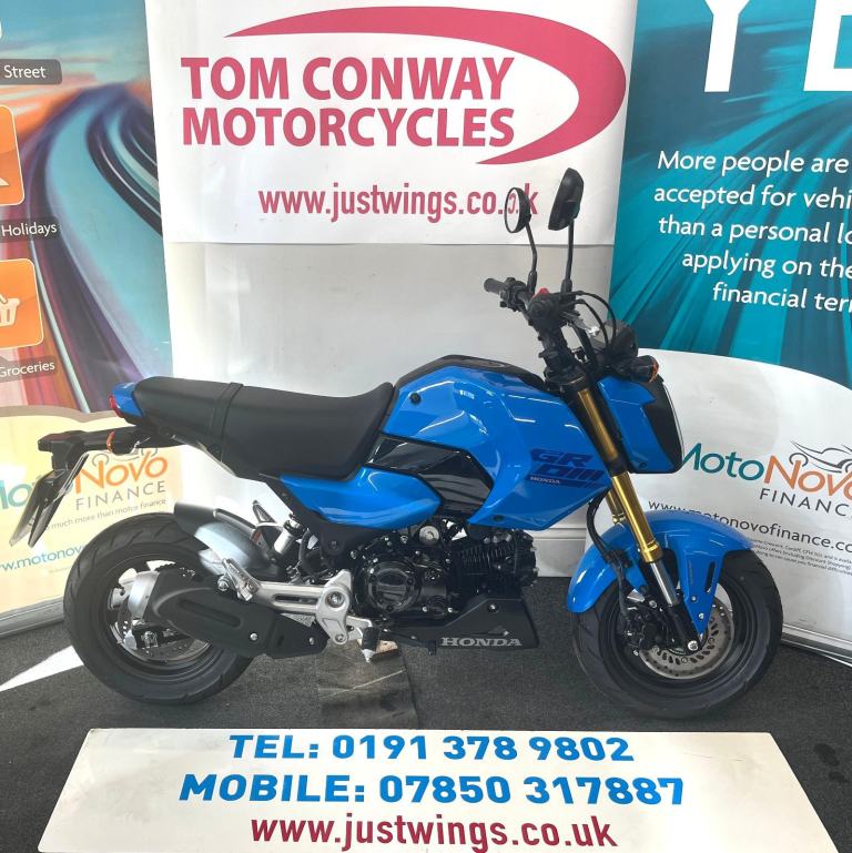 HONDA MSX125 GROM, 2025(25), 1 OWNER, ONLY 31 MILES, IMMACULATE BIKE, £3695