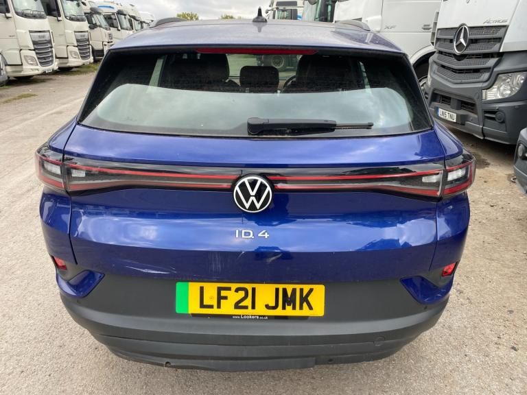 2021 VOLKSWAGEN ID4 LIFE SUV PRO PERFORMANCE ELECTRIC DAMAGED SALVAGE 