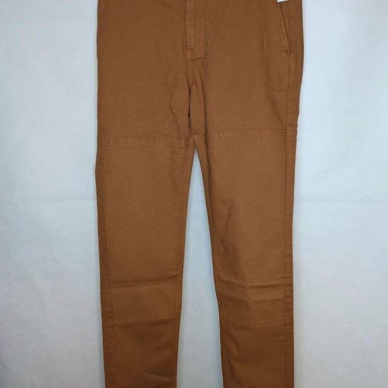 Mens Goodthreads Canvas Utility Work Pants Brown 29W x 34L
