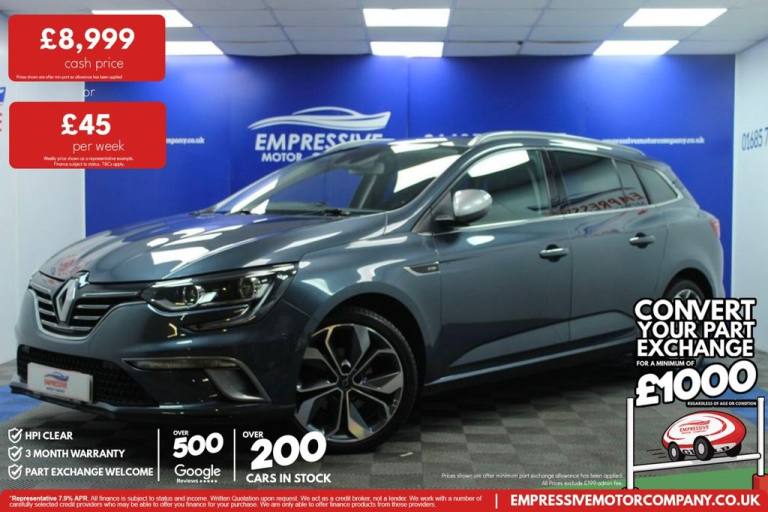 2020 20 RENAULT MEGANE 1.5 BLUE DCI GT LINE SPORT TOURER 5DR DIESEL MANUAL EURO 