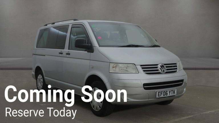 2006 Volkswagen Transporter T30 SWB SHUTTLE SE TDI MINIBUS DIESEL Automatic