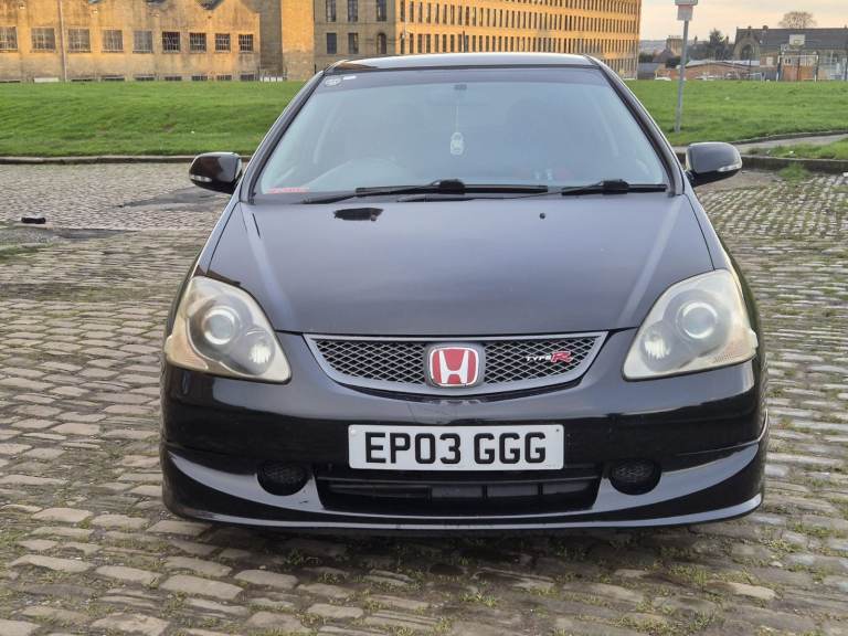 Honda civic type r ep3 2005 05 reg 3 door facelift night hawk black (modified)