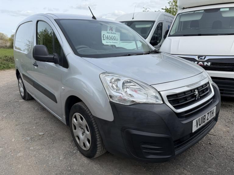2018 Peugeot Partner 850 1.6 BlueHDi 100 Professional Van [non SS] PANEL VAN Diesel Manual