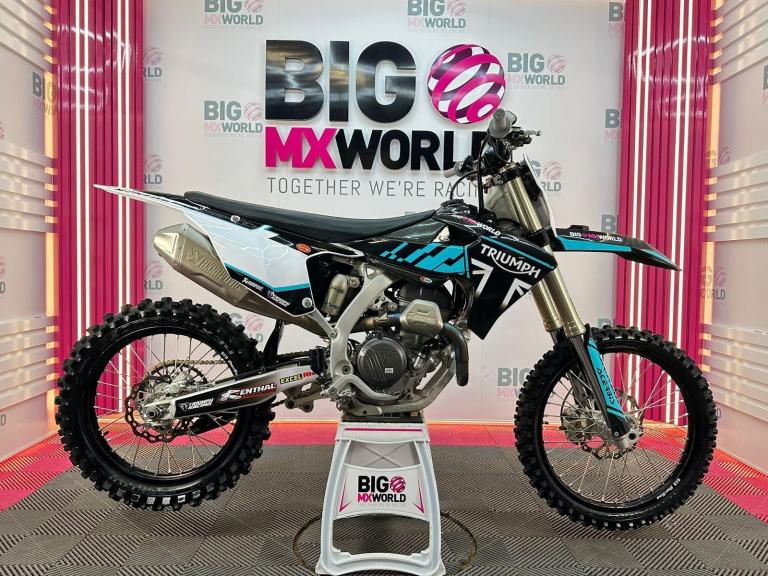 Triumph TF 250 X 2024 - Only 36 Hours - Full Akropovic - WiFi Mapping