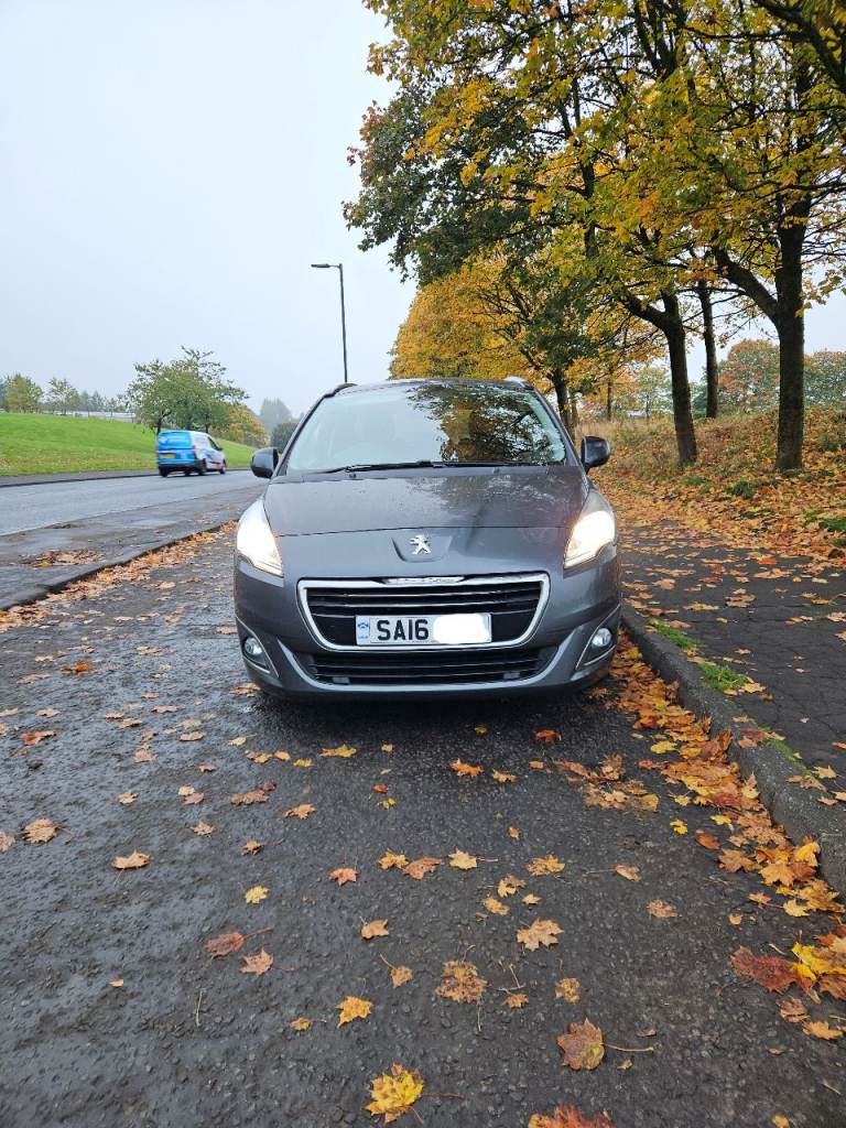 16 / reg  Peugeot 5008 mpv 7 seats  ulez comp sim zafira  c4 Picasso galaxy