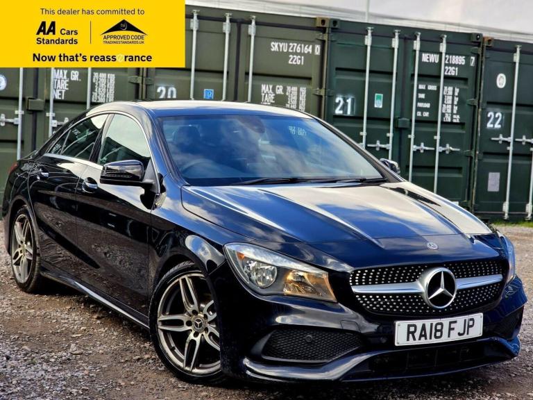 2018 Mercedes-Benz CLA 1.6 CLA180 AMG Line Edition Coupe 4dr Petrol 7G-DCT Euro 6 (s/s) (122 ps) ...