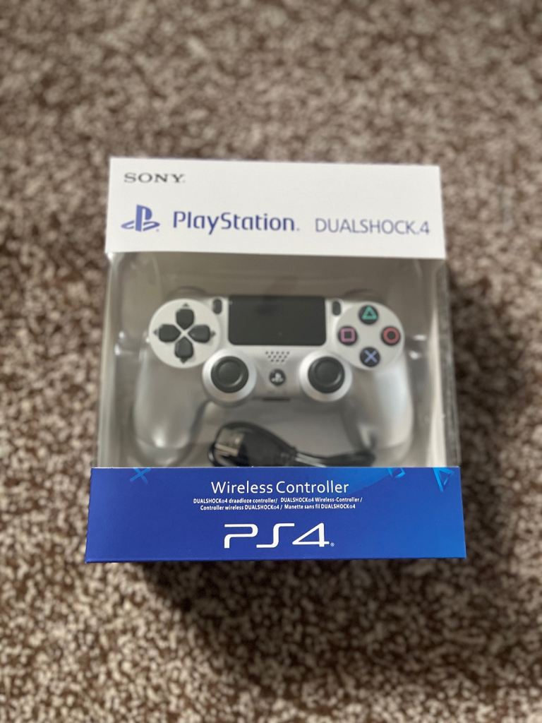 Sony DualShock 4 Wireless Controller | Brand New – Factory Sealed-Silver