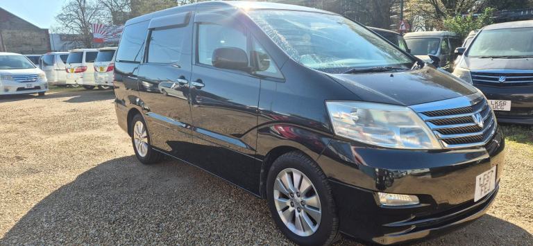 Toyota Alphard 2 Berth Campervan  Drop Down Fridge sunroofs