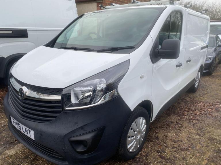 2018 Vauxhall Vivaro 1.6 CDTi 2900 L1 H1 Euro 6 (s/s) 5dr PANEL VAN Diesel Manual