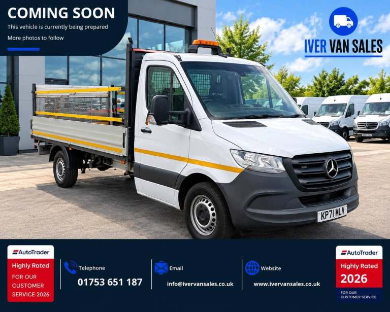 2021 Mercedes-Benz Sprinter 3.5t Progressive Chassis Cab CHASSIS CAB DIESEL Manual