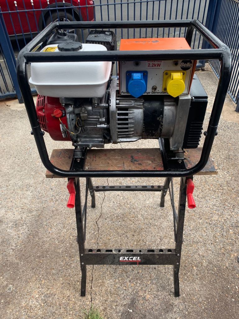 Honda gx160 belle generator 240&110 volts