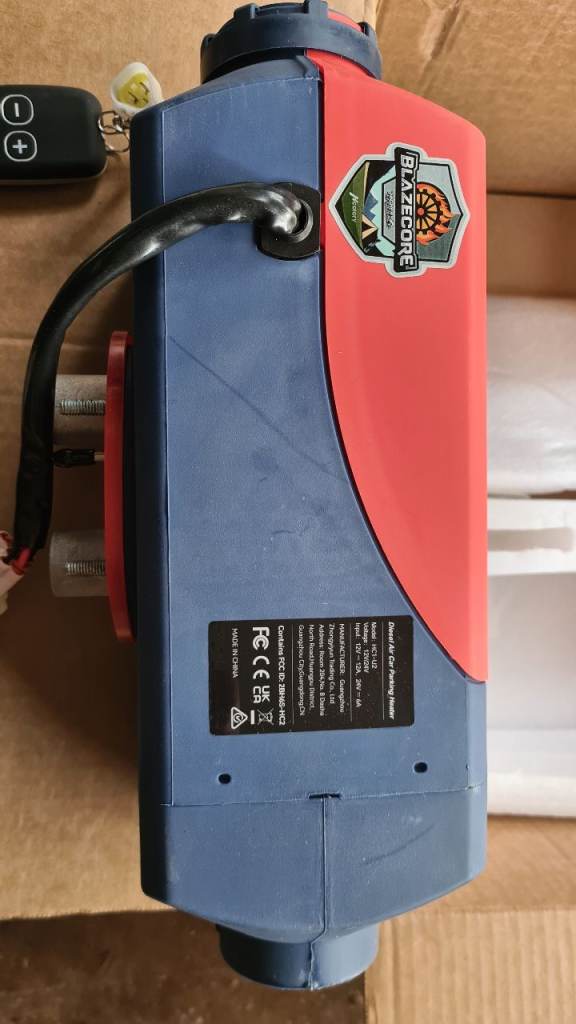 Hcalory diesel heater.