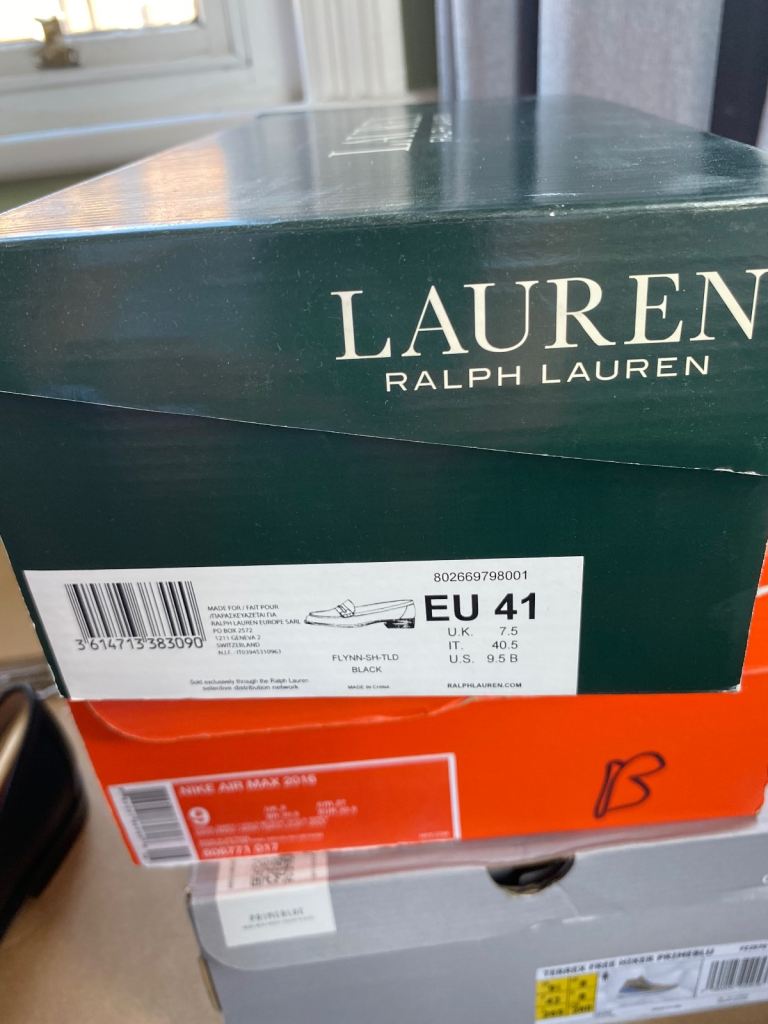 Ralph Lauren Loafers Black Brand new 7/7.5