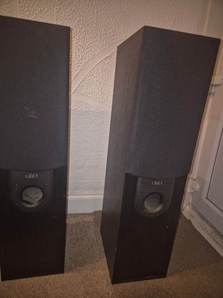 Black Eltax speakers 