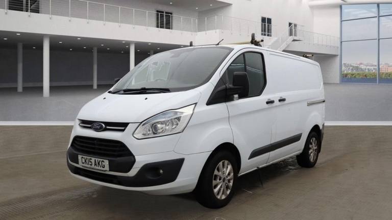 2015 15 FORD TRANSIT CUSTOM 2.2 TDCI 270 TREND NO VAT VAN 98 BHP DIESEL