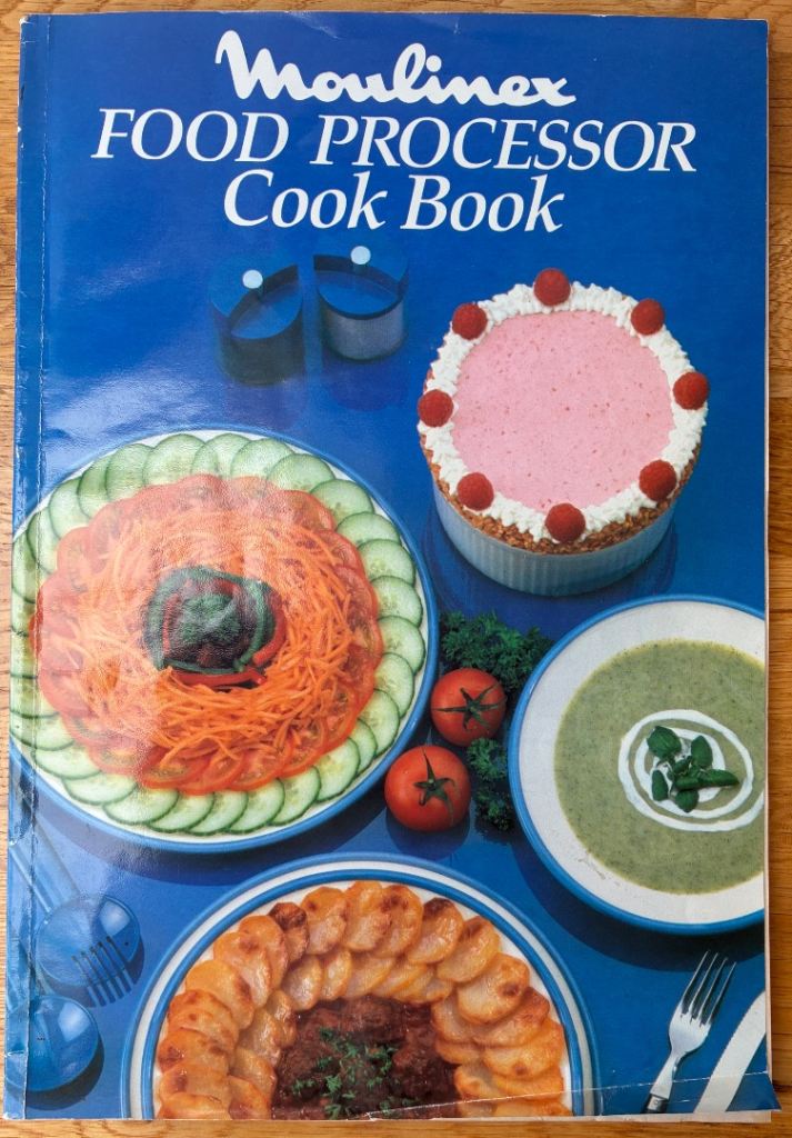 Moulinex Masterchef 65 Electronic food processor instruction and recipe book