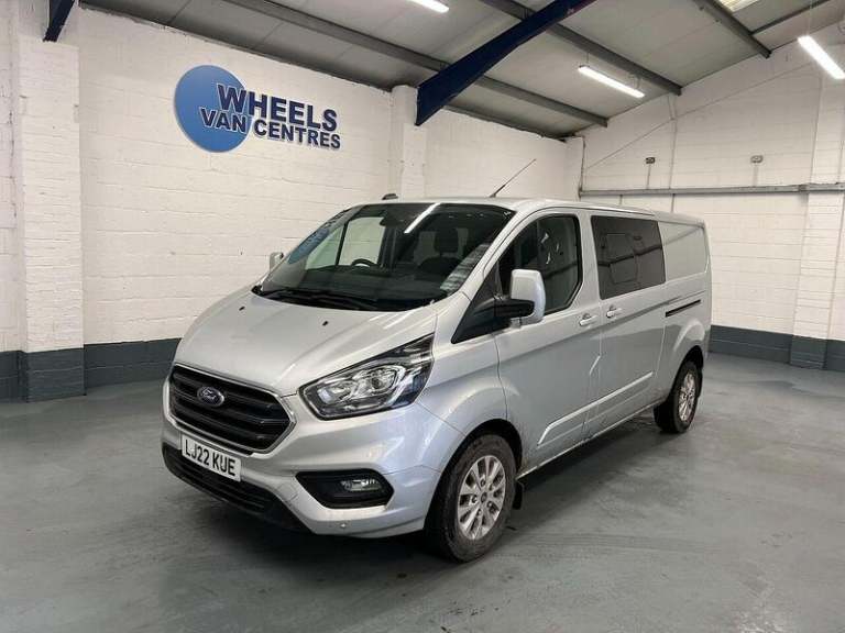 2022 Ford Transit Custom 2.0 EcoBlue 130ps Low Roof D/Cab Limited Van PANEL VAN DIESEL Manual