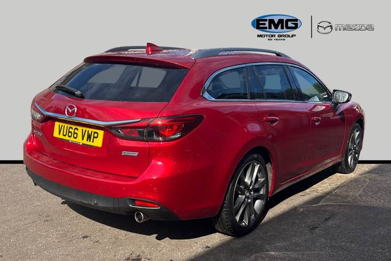  Mazda 6 2.2 Skyactiv D Sport Nav Estate 5dr Diesel Auto Euro 6 s/s 175 Ps