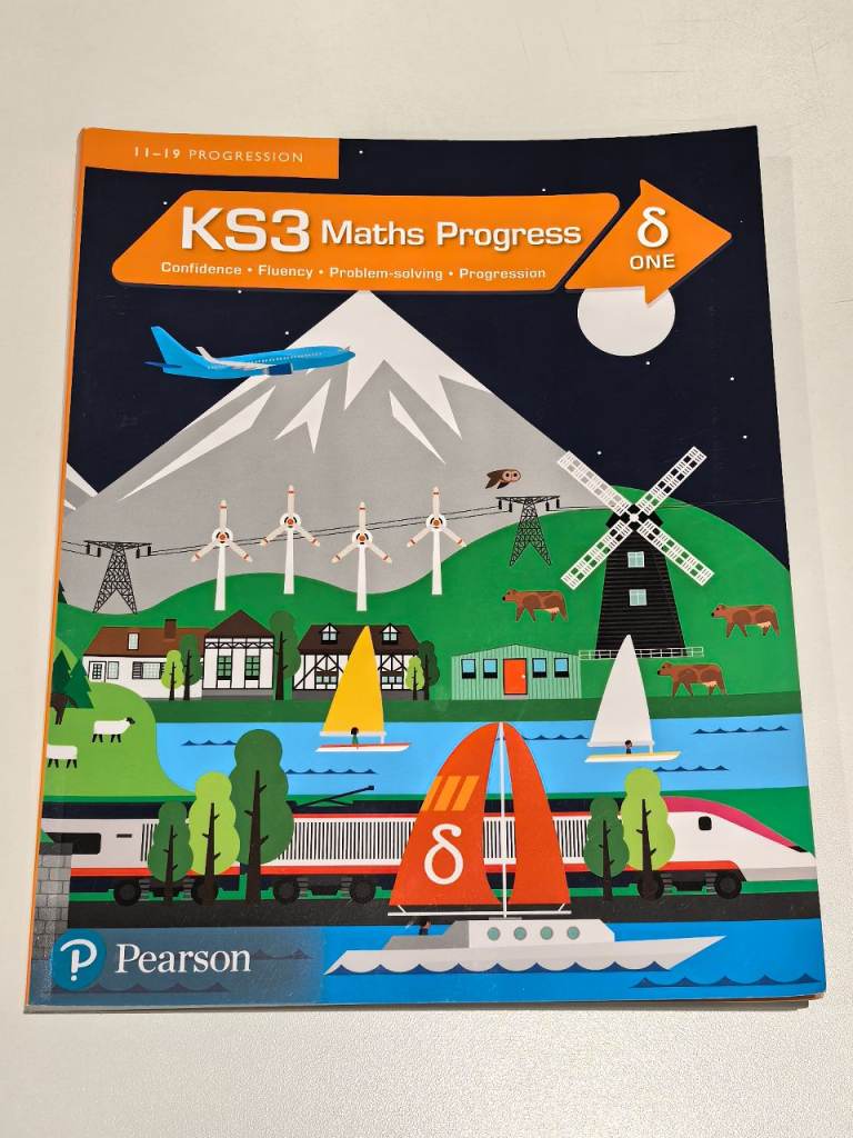 KS3 Maths Progress Delta 1 Student Book (Pearson) | Excellent Condition | No Writing