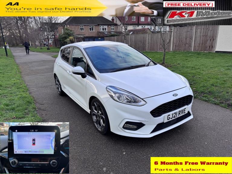 2021 Ford Fiesta 1.0 EcoBoost 95 ST-Line Edition 5dr HATCHBACK Petrol Manual