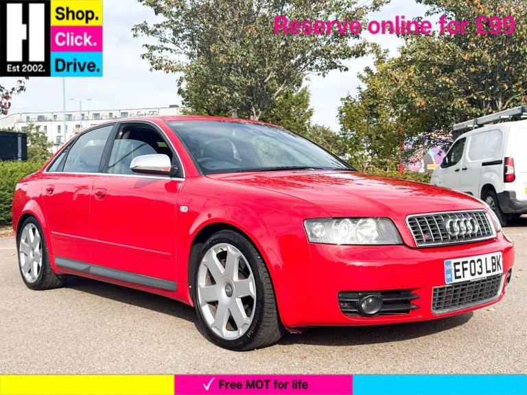 image for 2003 Audi S4 4.2 quattro 4dr SALOON Petrol Manual