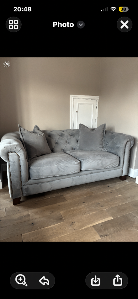 Grey sofa