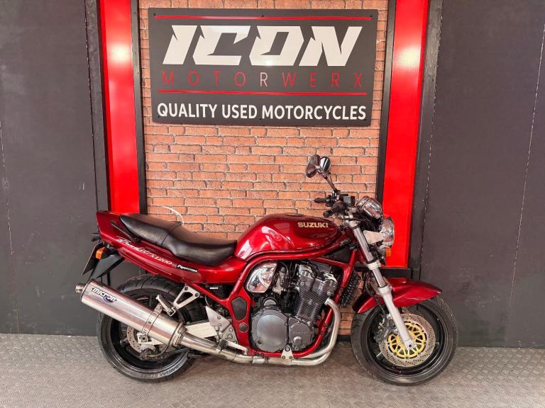 1998 Suzuki Bandit 1200 N One owner only 11,154 miles
