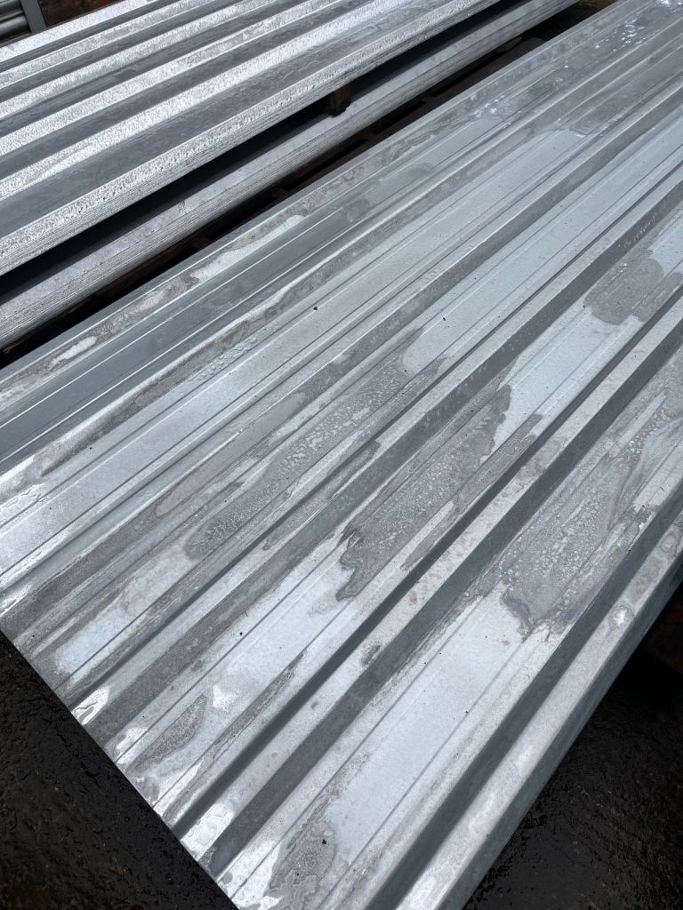 Galvanised roof sheets 