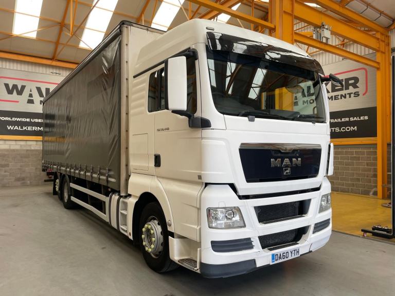 MAN TGX 26.440 6X2 26 TONNE CURTAINSIDER – 2011 – DA60 YTH