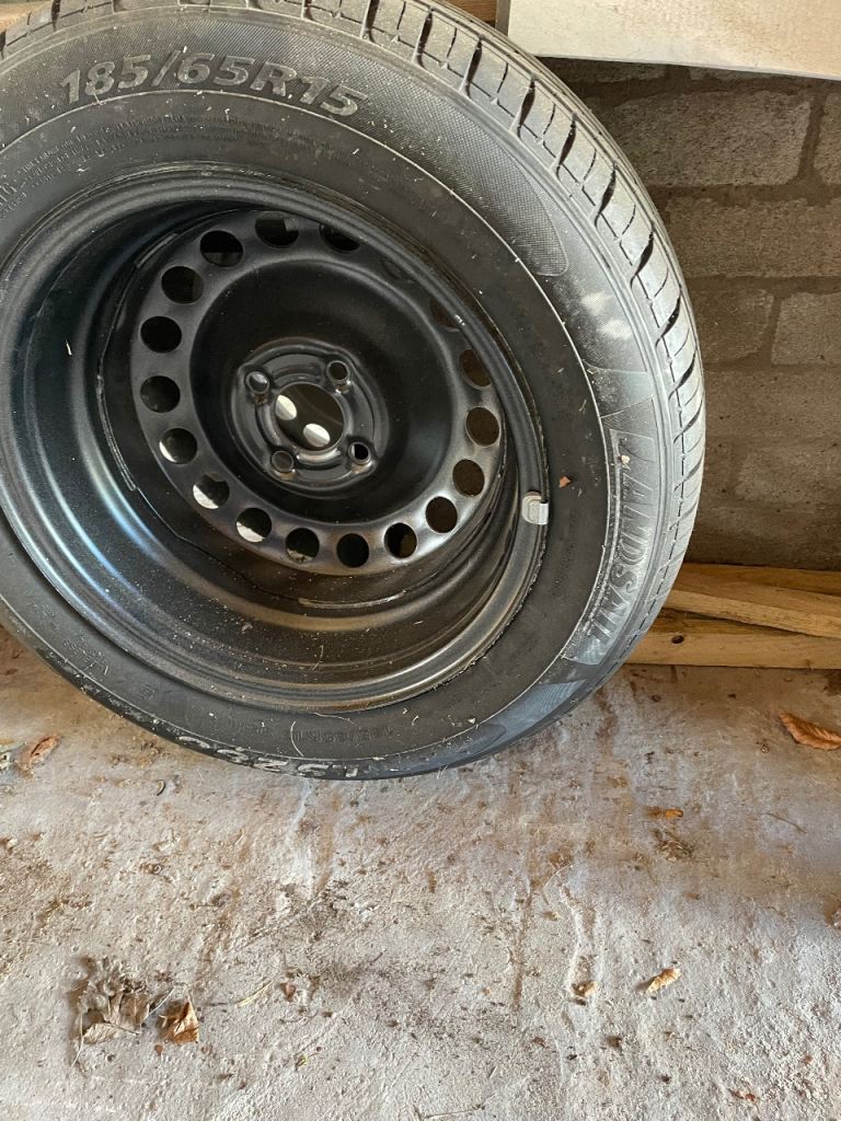 Brand new wheel and tyre