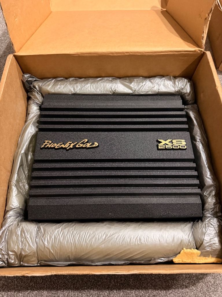 image for Phoenix Gold XS2500 BLK 2 channel amplifier 
