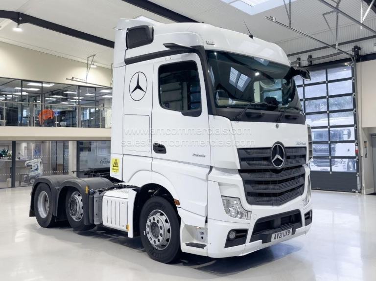 2021 (21) MERCEDES-BENZ ACTROS 2545 BIGSPACE 6X2 MIDLIFT