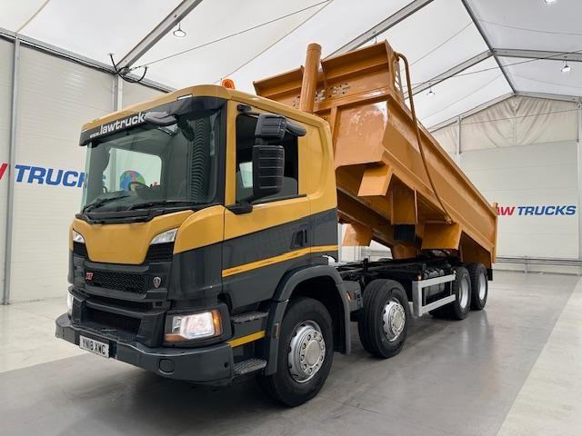 Scania  P410 XT 8x4 Rest Cab Steel Tipper