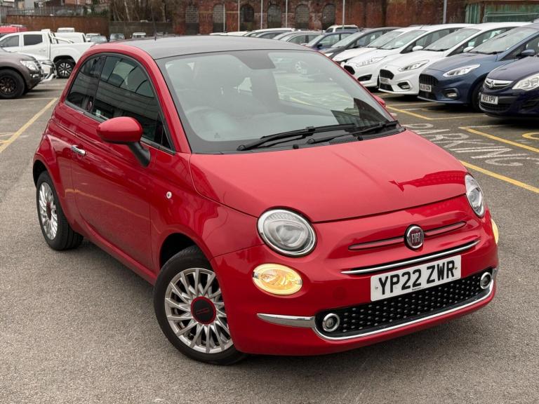 2022 Fiat 500 1.0 Mild Hybrid Red 3dr HATCHBACK PETROL Manual