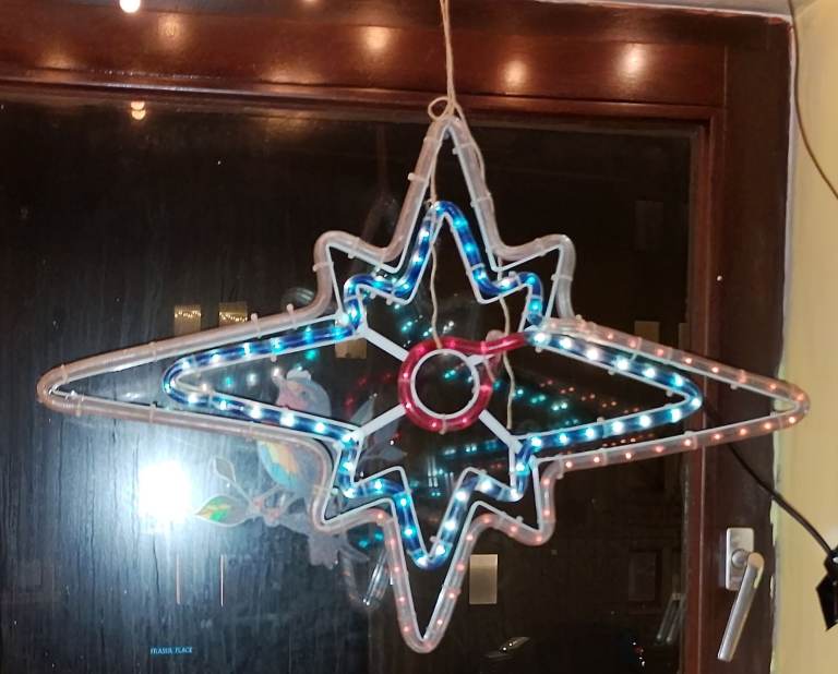 window xmas star light for sale 