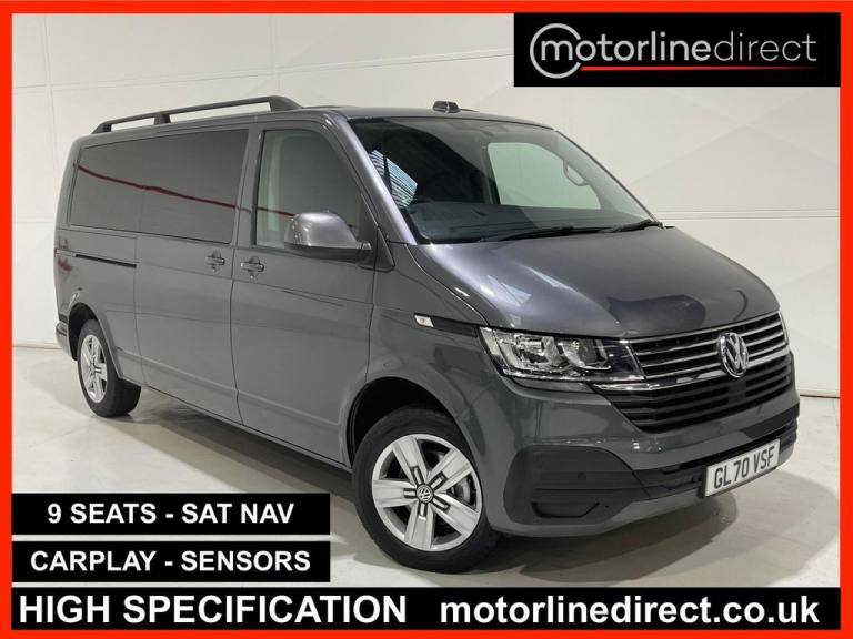 2020 Volkswagen Transporter Shuttle 2.0 TDI SE Minibus Double Cab 5dr Diesel DSG LWB Euro 6 (s/s)...