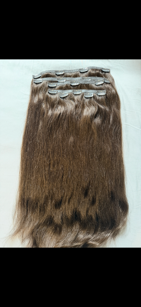 Beauty works raven 22” double hair extensions 