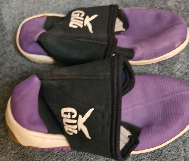 GUL wetsuit boots - Purple, Size XXL, Good Condition