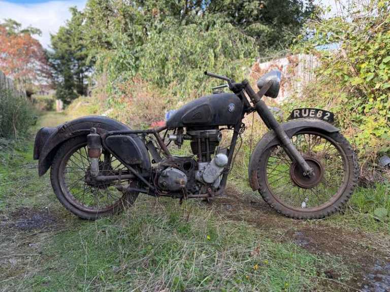1947 AJS 18S PETROL Manual